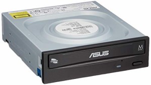 Asus Windows10対応 M-DISC対応 最大24倍速書込 SATA接続 DVD/CDライティングソフト付き DRW-24D5MT