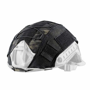 OneTigris ヘルメットカバー MC ヘルメット保護用 Fast PJ タイプに ヘッドウェア サバゲー マルチカム迷彩 For Ball