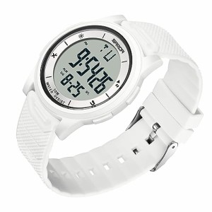 Timeverタイムエバーデジタルうで時計 メンズ 薄型 軽量 装着感よい 防水腕時計 led watch アラーム スポーツウォッチ ストップ