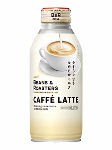 まとめ買い 缶コーヒー UCC BEANS  ROASTERS カフェラテ 375g×24本