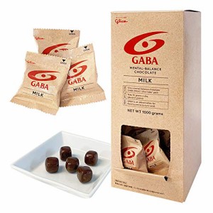 限定 江崎グリコ メンタルバランスチョコレートGABA ミルク 大容量BOX 機能性表示食品 ストレスを低減する 1000g