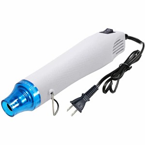 Kimlontonエンボスヒーター ミニ ヒートガン 小型 軽量 熱風機 ホットガン300W 急速加温 200℃ レジン用ツール DIY手芸/熱