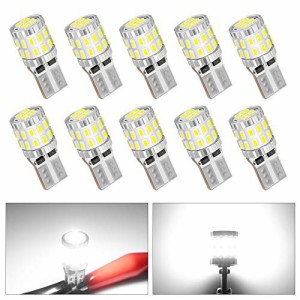 NOVSIGHT ポジションランプ led 24v t10 24v led LEDルームランプ ポジションライト 爆光 10個 DC 12~24