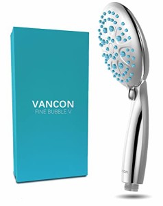 万康良品 VANCON シャワーヘッド 0.001mm マイクロナノバブル ファインバブル ワン 5段階モ