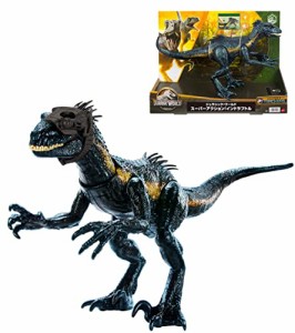 マテル ジュラシックワールドJURASSIC WORLD スーパーアクション！インドラプトル 全長：約41cm恐竜 おもちゃ4才~プレゼント H