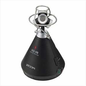 ZOOM ズーム ハンディレコーダー バイノーラル VR 空間音声 360o全方位の音を収録 WEB会議 マイク ビデオ会議 ASMR H3-V