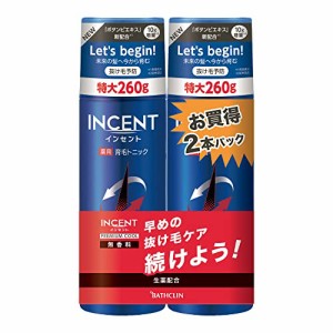 インセント薬用育毛トニック プレミアムクール無香料 医薬部外品 260g×2本 男性向け 育毛剤