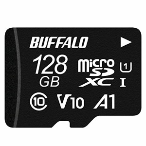 限定バッファロー microSD 128GB 100MB/s UHS-1 U1 microSDXC Nintendo Switch/ドライブレコ