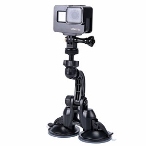 Smatree 吸盤式車載カメラマウント Gopro Hero 11/10/9/8/7~3/Max，DJI Osmo Action3/2/Poc