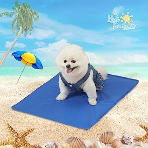 Shinyever ペット ひんやりマット 犬用ひんやりマット65x50cm 犬 ひんやりマット ジェル 冷感マット ベッド 夏 ひんやり 冷却