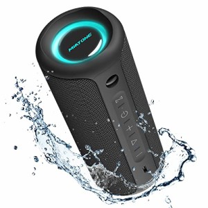 MIATONE BoomPro Bluetooth スピーカー 40W出力 IPX7防水 ブルートゥース スピーカー 重低音 アウトドア ワイヤ