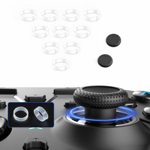 AOJAKI スティック保護リング スティック用プロテクトリング 削れ防止 白い粉対策 PS5 PS4 Switch Xbox など各種コントロ