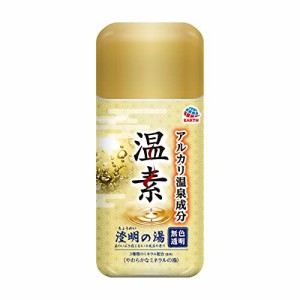 医薬部外品温素 澄明の湯 入浴剤 温泉成分アルカリ湯質無色透明 とろとろ とろみ ヒノキ の香り アース製薬