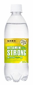 伊藤園 強炭酸水 ビタミン ストロング 500ml×24本