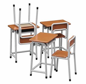 ハセガワ 1/12 フィギュアアクセサリーシリーズ 学校の 机と椅子 プラモデル FA01
