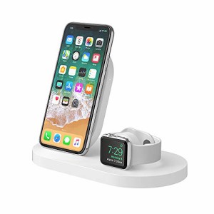 Belkin ワイヤレス充電器 iPhone + Apple Watch用 Series 7 / 6 / 5 / 4 / 3 / 2 / 1 /