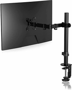 モニターアーム PC モニター アーム 多軸液晶ディスプレイ アーム VESA 75*75/100*100MM 17〜27インチ10KG以内のモ