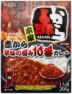 ハチ食品 赤から 辛味の極み10番カレー 200g ×5袋