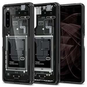 Spigen Xperia 10V ケース SOG11 / SO-52D クリア TPU バンパーケース 2重構造 米軍MIL規格取得 耐衝撃