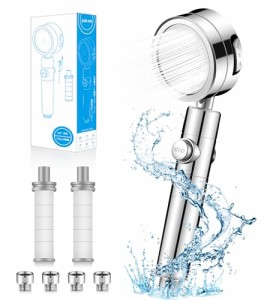 シャワーヘッド 節水シャワー 増圧 3段階モード 水圧切替 ワンタッチ止水 高洗浄力 多機能浄水 塩素除去 美肌 美髪 お風呂 極細水流