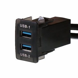 ホンダ車系用 HONDA用 USB3.0入力ポート オーディオ中継 オーディオパーツ 2*AUDIOポート USB3.0延長パネル スイッチホー