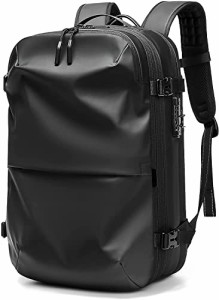 SUNOGE リュック バックパック 大容量 50L リュックサック 真空圧縮 ビジネスリュック TSAロック PC ラップトップバック 17イ