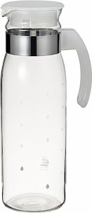 HARIO ハリオ 冷蔵庫 ポット スリムB 冷水筒 ピッチャー 耐熱ガラス 日本製 1400ml RPBN-14-TW