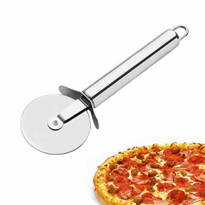 SHULLIN ピザカッター ステンレス製 ピザナイフ ピザ 調理器具 ピザピールカッター キッチン ピザ スライサー ホイール ピザ カッター