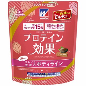 限定ウイダー プロテイン効果 ソイカカオ味 880g 約40回分 ソイプロテイン ボディメイク用プロテイン 1日分の鉄分 1/2日分のビタミン