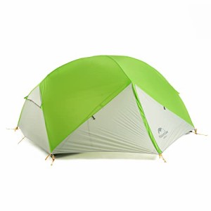 Naturehike 2人用 テント Mongar テント 軽量 アウトドア 専用グランドシート付 設営簡単 二重層 耐水圧PU4000mm 4