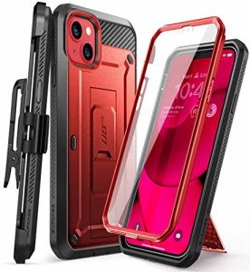 SUPCASE iPhone14 Plus ケース 6.7インチ 2022 全面保護 耐衝撃性 米規格取得 ケースと液晶保護フィルム一体型 防塵