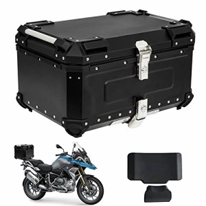 WANDA バイク用リアボックス 型 65L 大容量 トップケース バイクボックス オートバイボックス パ