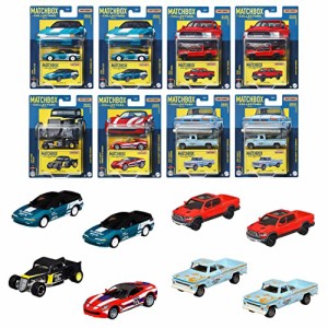 限定マッチボックスMatchbox コレクターズ アソート ミニカー8台入り BOX販売 3才~ 986M-GBJ48