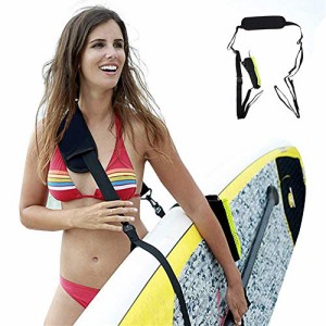 WOWSEA SUP カヌ カヤック 肩掛けキャリーベルト 持ち運び用 ポータブル 頑丈 安定 調節可能 サーフボード ショルダーストラップ