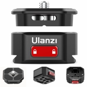 Ulanzi Claw クイックリリースクランプ Arca付き クイックシュー アルミ合金製 三脚/ボールヘッド/雲台などに対応 GoPro 9