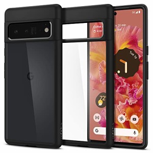 Spigen Pixel6 Pro ケース 背面クリア 黄ばみ無し TPU バンパーケース 2重構造 TPU+PC 米軍MIL規格取得 耐衝撃