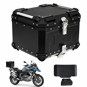 WANDA バイク用リアボックス 型 55L 大容量 トップケース バイクボックス オートバイボックス パ