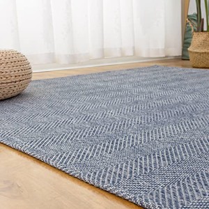 OIGAE ラグ カーペット 夏用ラグマット 190x240cm 3畳 ラグマット ヘリンボン柄 洗える 北欧 じゅうたん 春 夏 無地調 幾何