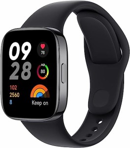 シャオミXiaomi スマートウォッチ Redmi Watch 3 日本語対応 1.75インチ 大型ディスプレイ 24時間健康管理 Alexa対