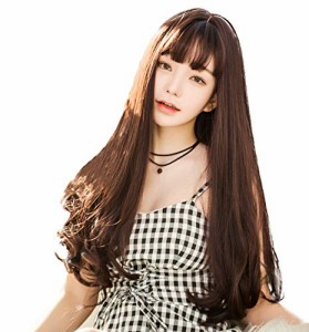 Limakaraウィッグ レディース ロング ストレート グラデーション 原宿 ロリータ かつら フルウィッグ wig ゆるふわ 女装 自然 耐