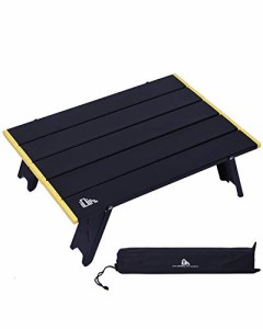 iClimb アウトドアテーブル ミニローテーブル S  テーブル 折畳テーブルアルミ製 耐荷重30kg 超軽量 コンパクトソロキャンプ B