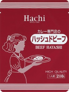 ハチ カレー専門店のハッシュドビーフ 210g×15個