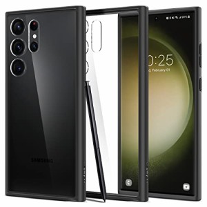 Spigen Galaxy S23 Ultra ケース クリア  SC-52D | SCG20  TPU バンパーケース 2重構造 米軍MIL規