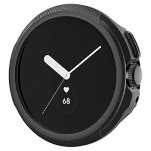 Spigen Google Pixel Watch ケース 落下 衝撃 吸収 簡易着脱 シンプル スリム 軽量 すり傷 防止 保護カバー リキッ