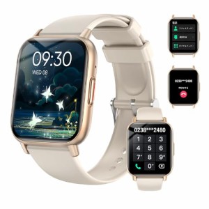 スマートウォッチ 日本語説明書付 Topaka スマートウォッチ Bluetooth5.3通話機能付き Smart Watch 1.85イ