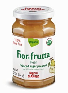 フィオール ディ フルッタ 洋梨 オーガニック フルーツスプレッド ペア 砂糖不使用250g