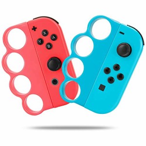 Switch Fit Box/Fit Box 2 互換 コントローラー グリップ スイッチ ジョイコン ボクシングゲームグリップ 操作簡単 大人と