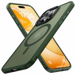 半透明・Magsafe対応！ Meifigno iPhone 15 Pro Max ケース 耐衝撃 磁力強い 高速充電速度 ワイヤレス充電 黄変