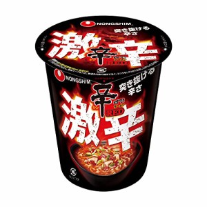 農心ジャパン 辛ラーメン 激辛 カップ 68g×12個 突き抜ける辛さ