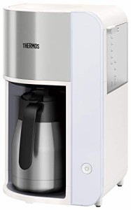 サーモスTHERMOS 真空断熱ポット コーヒーメーカー 1L ホワイト ECK-1000 WH